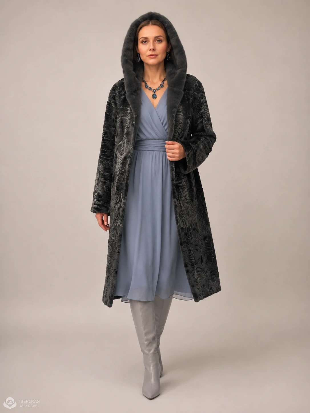Шуба из каракуля «Римма»